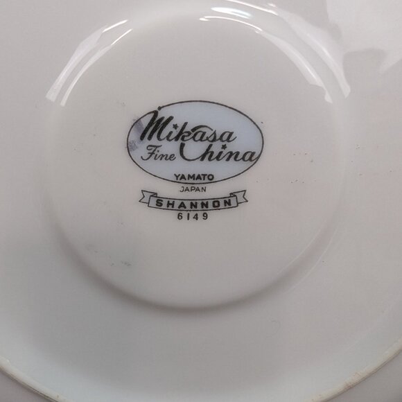 Mikasa Fine China Shannon 6149 Replacement Pieces 2 Bread Plate 3 Saucer - Picture 11 of 11